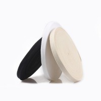 Eco-friendly Customized 100% Cotton Herringbone Belt Webbing Tape For Bag And Garment Woven Cotton Webbing